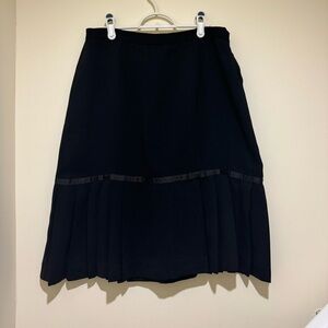 Women’s Black Dressbarn Brand Coquette Black Swan Event Dressy  Skirt Size 14X